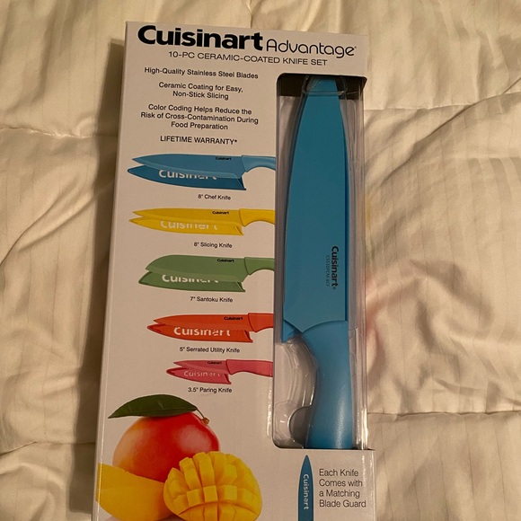 BRAND NEW CUISINART 10 PC KNIFE SET - Picture 1 of 1
